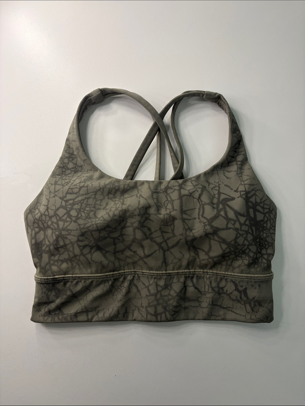 lululemon athletica Olive Green sports bra